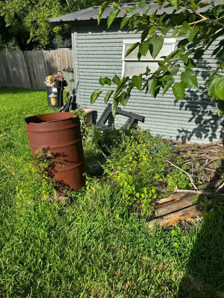 Yard debris hauled by Klutter Krewe in Southwest Louisiana, photo 1