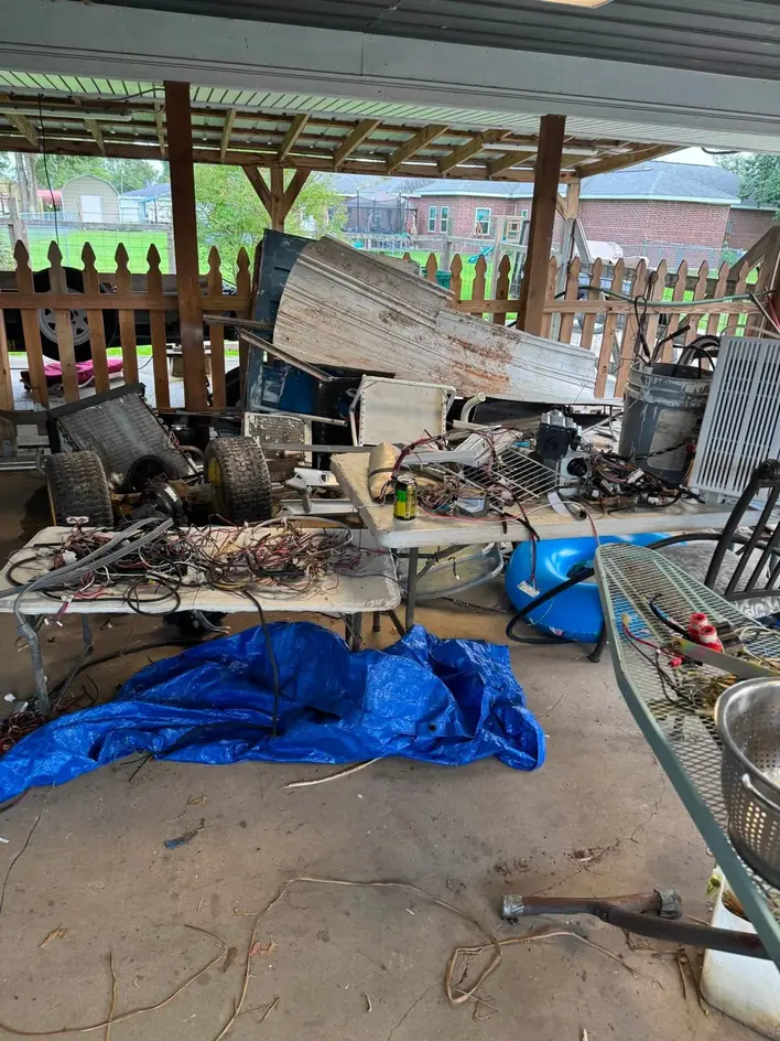 Yard debris hauled by Klutter Krewe in Southwest Louisiana, photo 7